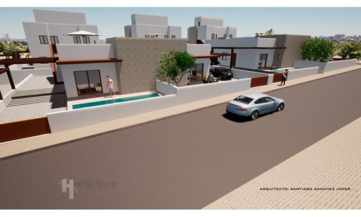 New Build - Town House - Mazarron - Mazarrón Casco Urbano