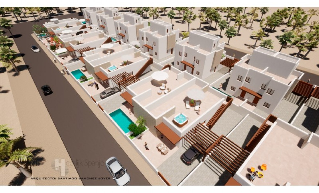 New Build - Town House - Mazarron - Mazarrón Casco Urbano