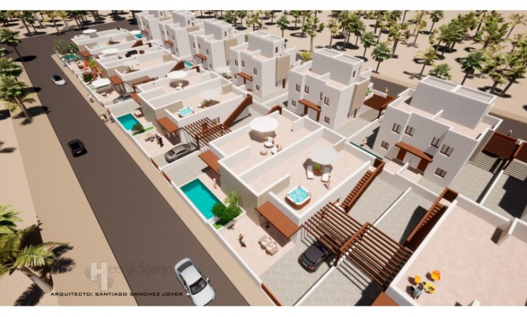 New Build - Town House - Mazarron - Mazarrón Casco Urbano