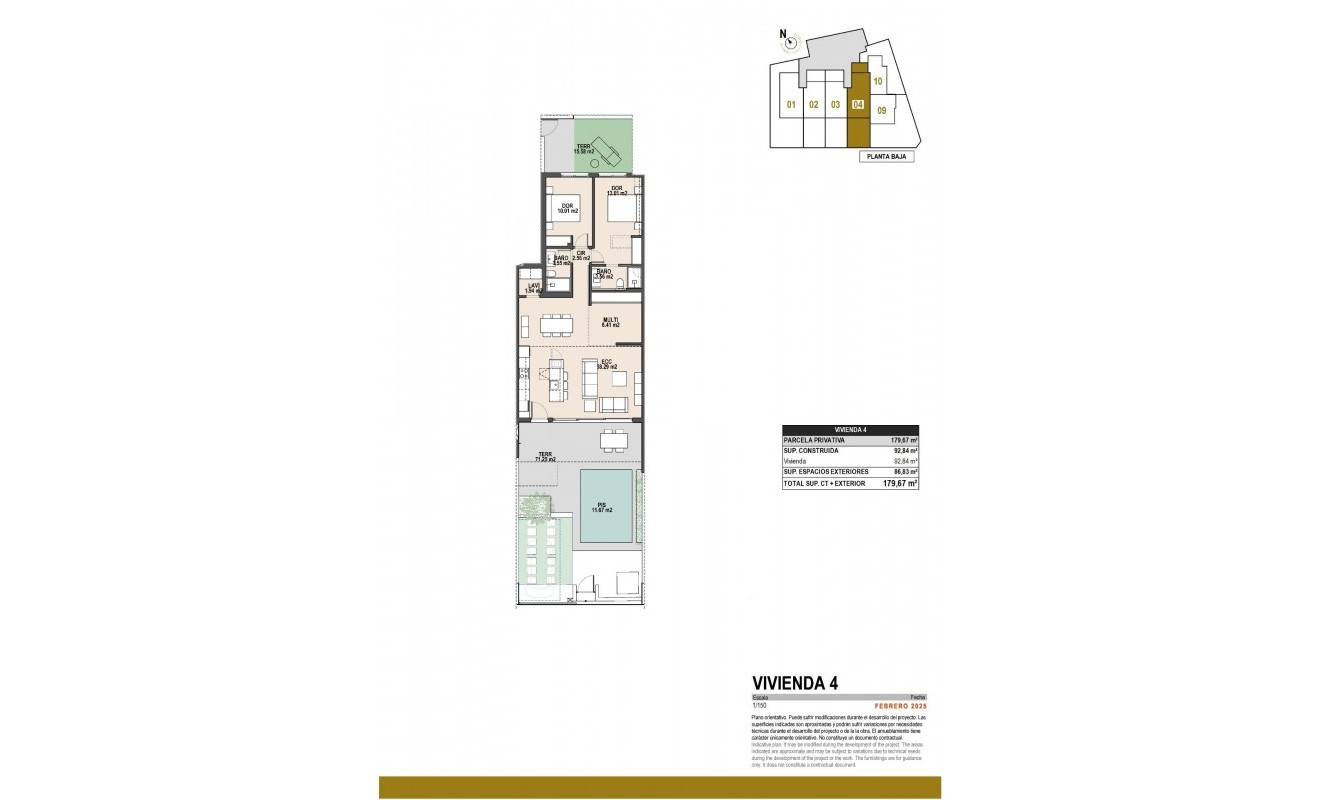 Nieuwbouw woningen - Bungalow - Pilar de la Horadada - parques de Andromeda
