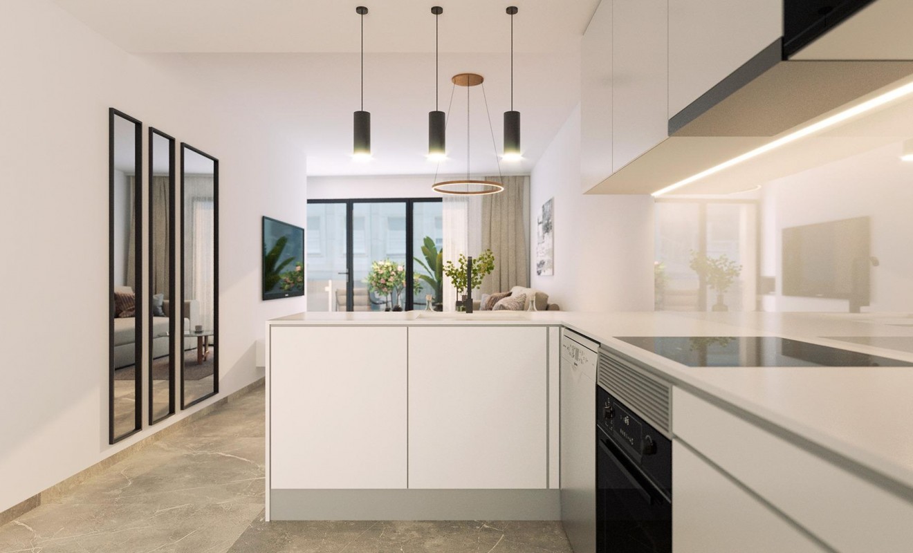 Nieuwbouw woningen - Appartement - Torrevieja - Playa de El Cura