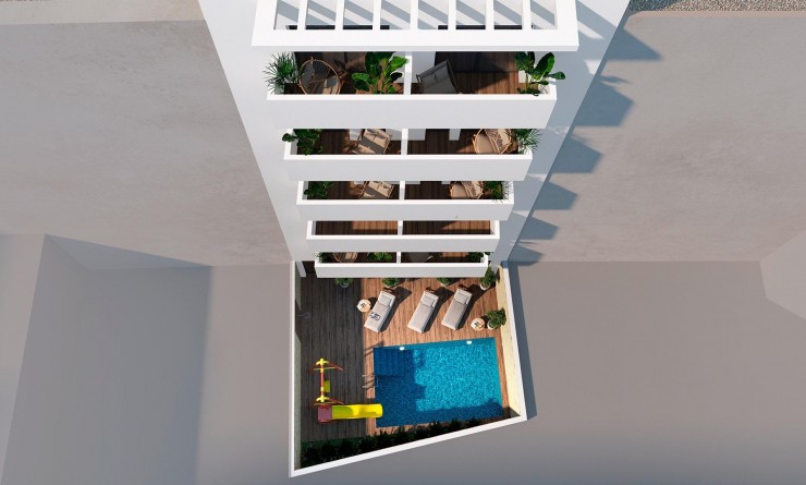 Nieuwbouw woningen - Appartement - Torrevieja - Playa de El Cura