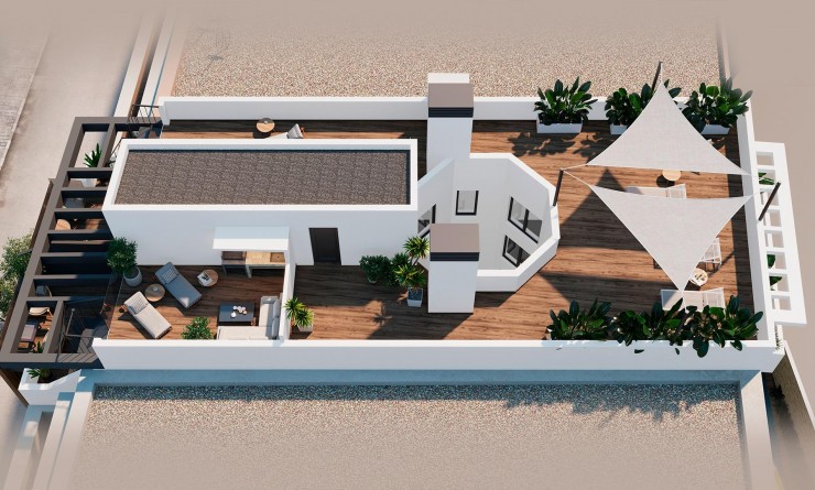 Nieuwbouw woningen - Appartement - Torrevieja - Playa de El Cura