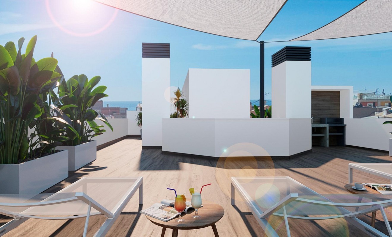 Nieuwbouw woningen - Appartement - Torrevieja - Playa de El Cura