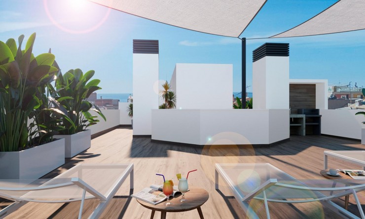 Nieuwbouw woningen - Appartement - Torrevieja - Playa de El Cura