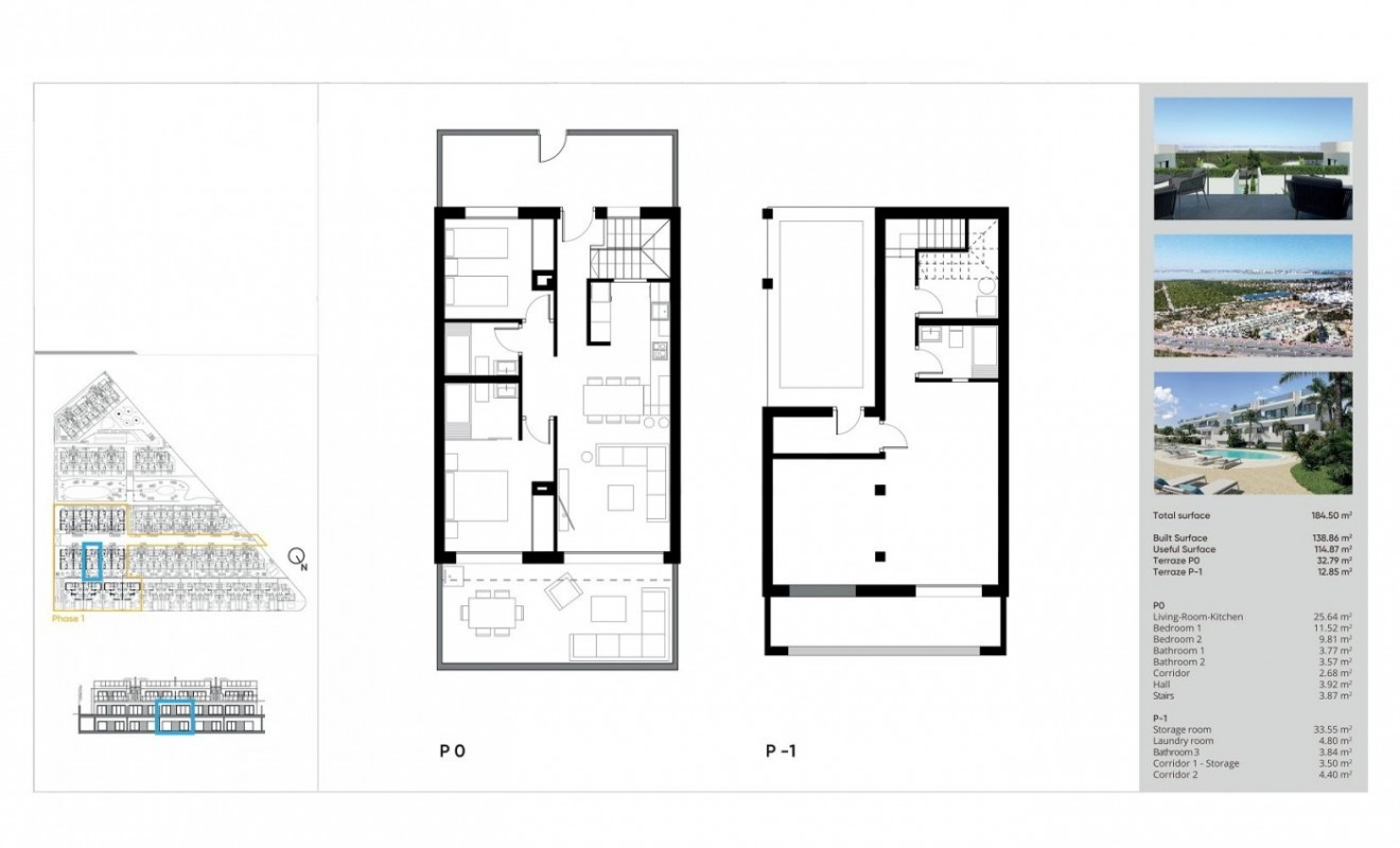 Nieuwbouw woningen - Bungalow - Torrevieja - Lago Jardín II