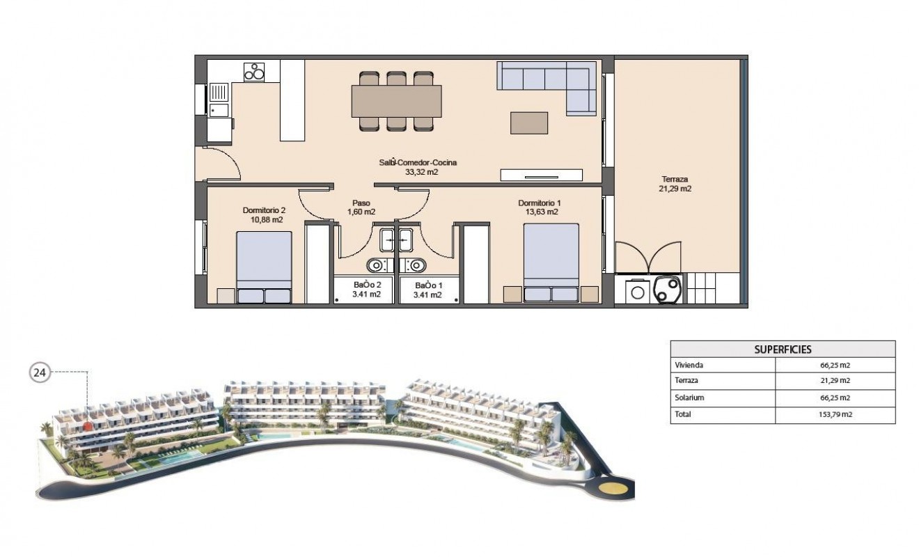 Nieuwbouw woningen - Penthouse - Finestrat - Balcon de finestrat