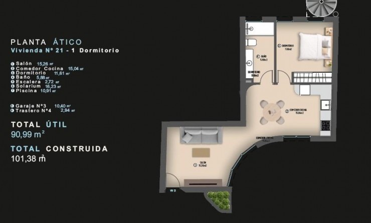 Nieuwbouw woningen - Penthouse - Torrevieja - Centro
