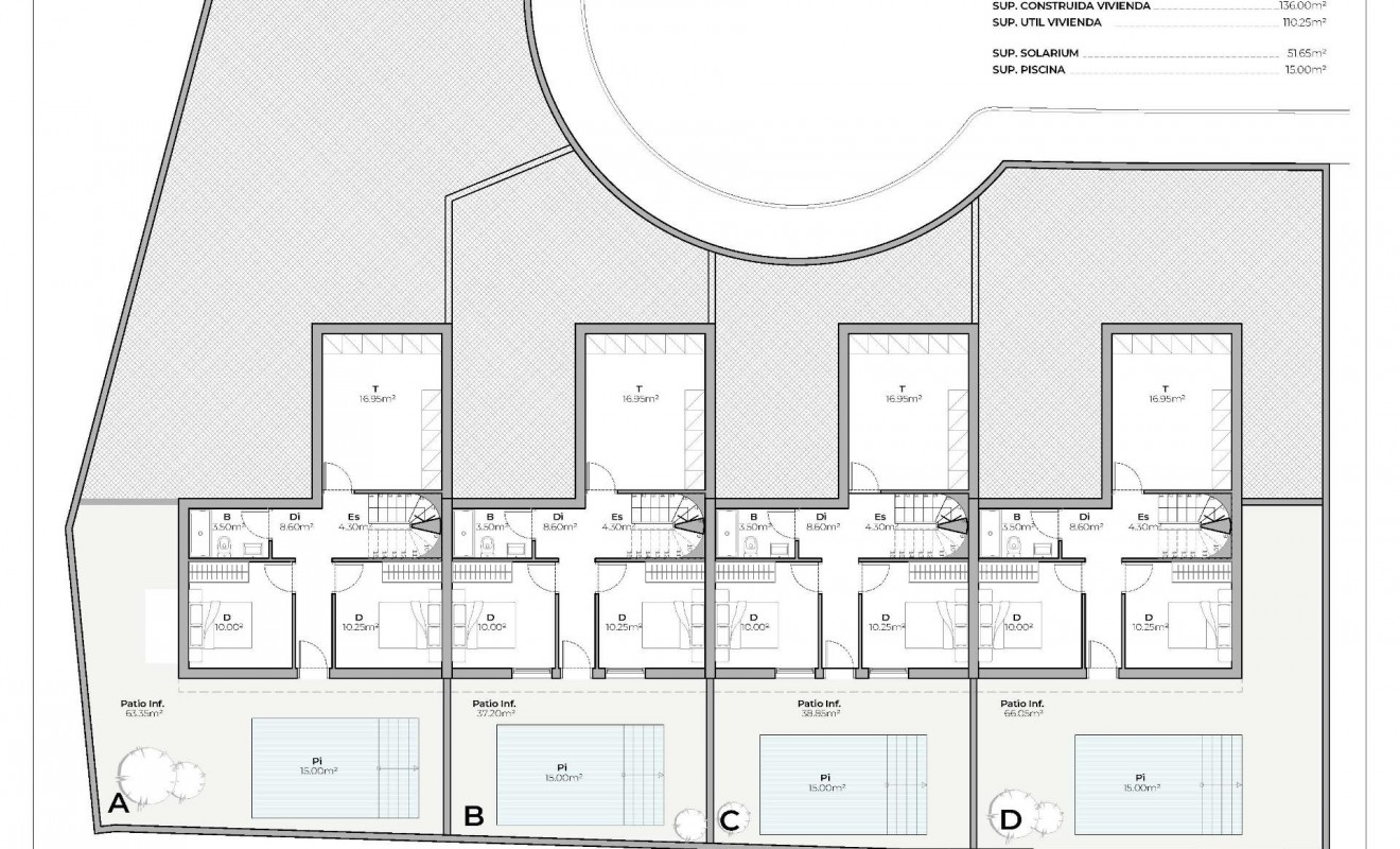 Nieuwbouw woningen - Villa - Mazarron - Country Club