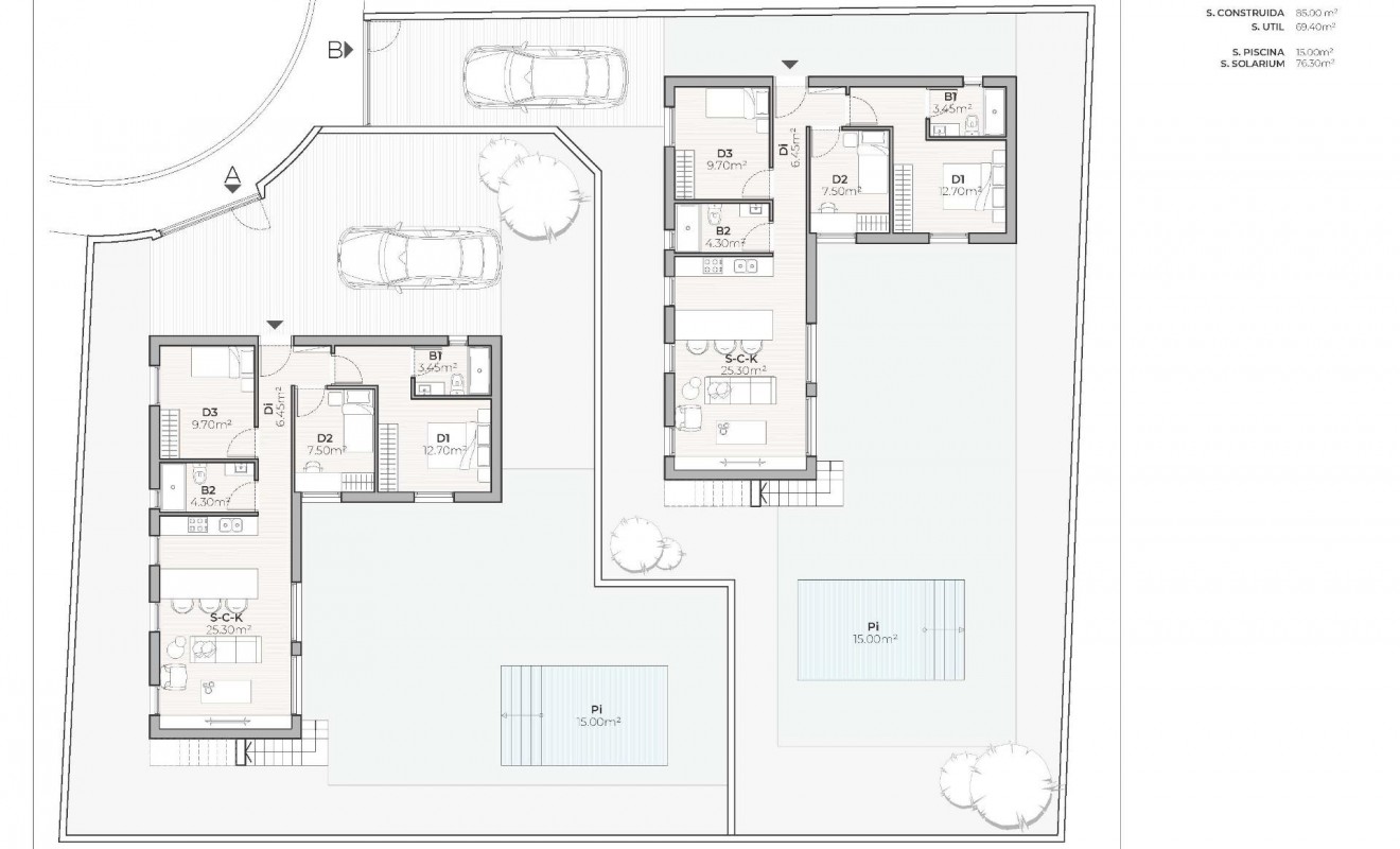 Nieuwbouw woningen - Villa - Mazarron - Country Club