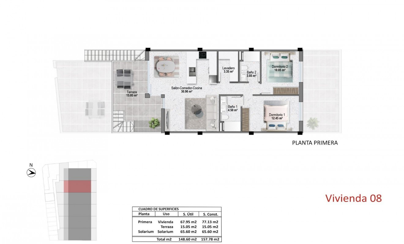 Nieuwbouw woningen - Bungalow - Pilar de la Horadada - pueblo