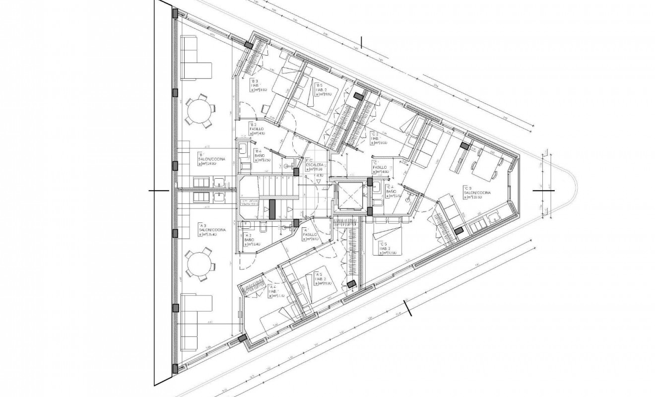 Nieuwbouw woningen - Appartement - Mazarron - pueblo