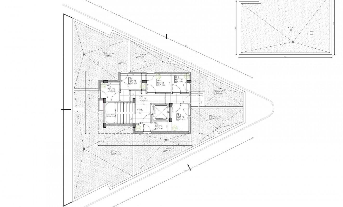 Nieuwbouw woningen - Penthouse - Mazarron - pueblo