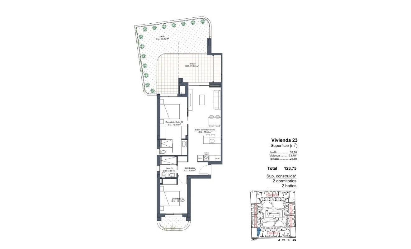 Nieuwbouw woningen - Bungalow - Ciudad quesada - Lo marabú