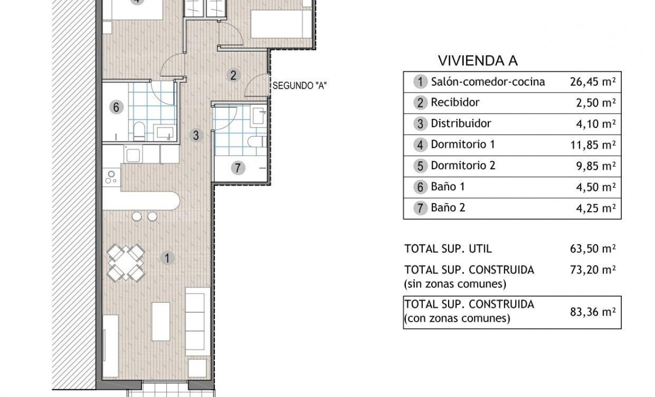 Nieuwbouw woningen - Penthouse - Puerto de mazarron - Playa del Puerto