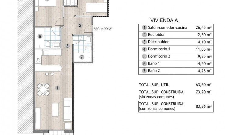 Nieuwbouw woningen - Penthouse - Puerto de mazarron - Playa del Puerto