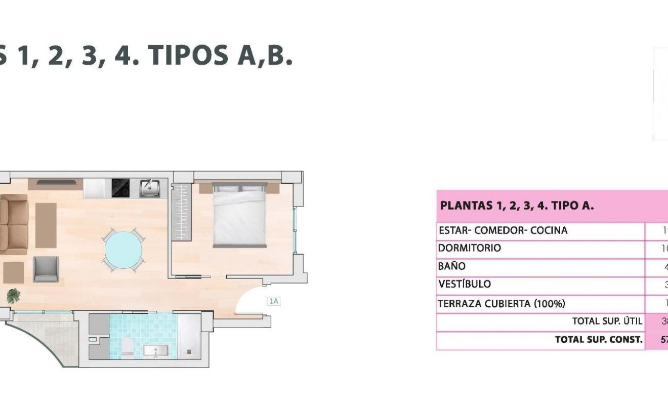 Nieuwbouw woningen - Penthouse - Guardamar del Segura - Pueblo