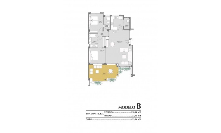 Nieuwbouw woningen - Appartement - Orihuela Costa - Lomas de Campoamor