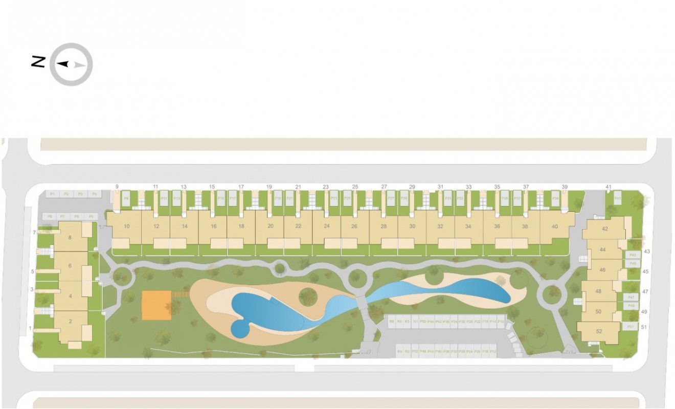 Nieuwbouw woningen - Bungalow - Orihuela - Vistabella Golf