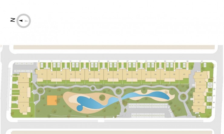 Nieuwbouw woningen - Bungalow - Orihuela - Vistabella Golf