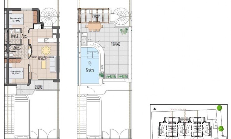 Nieuwbouw woningen - Bungalow - Pilar de la Horadada - pueblo