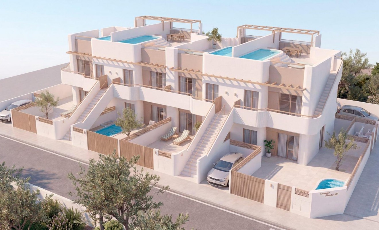 Nieuwbouw woningen - Bungalow - Pilar de la Horadada - pueblo