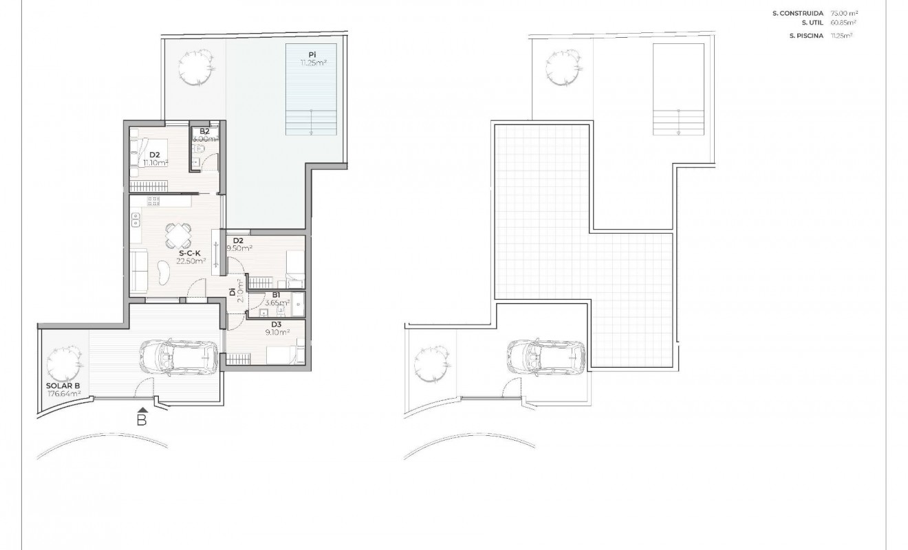 Nieuwbouw woningen - Town House - Mazarron - Country Club
