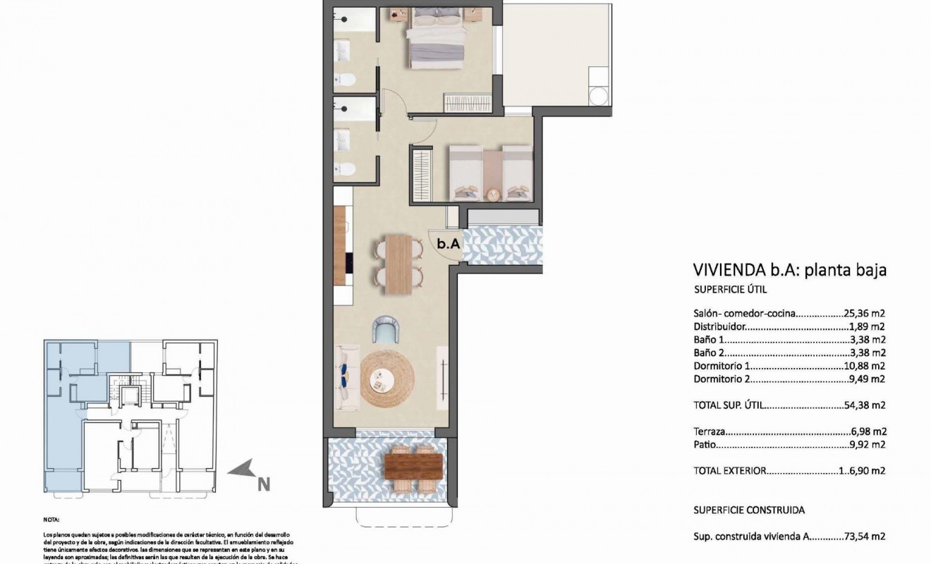 Nieuwbouw woningen - Appartement - Pilar de la Horadada - Torre de la Horadada