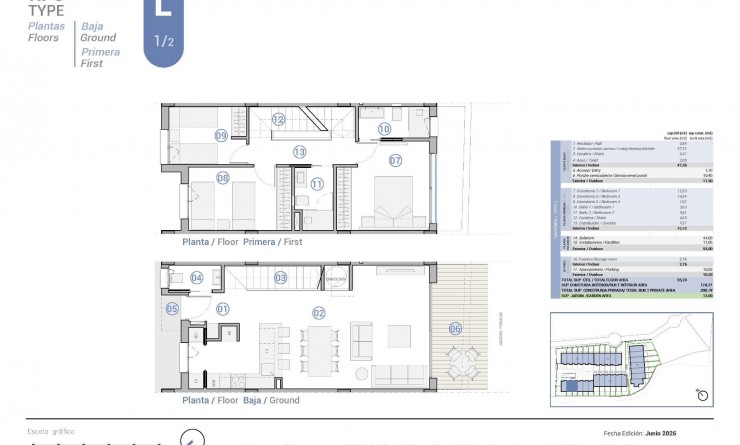 Nieuwbouw woningen - Town House - El Campello - Platja de L´Amerador