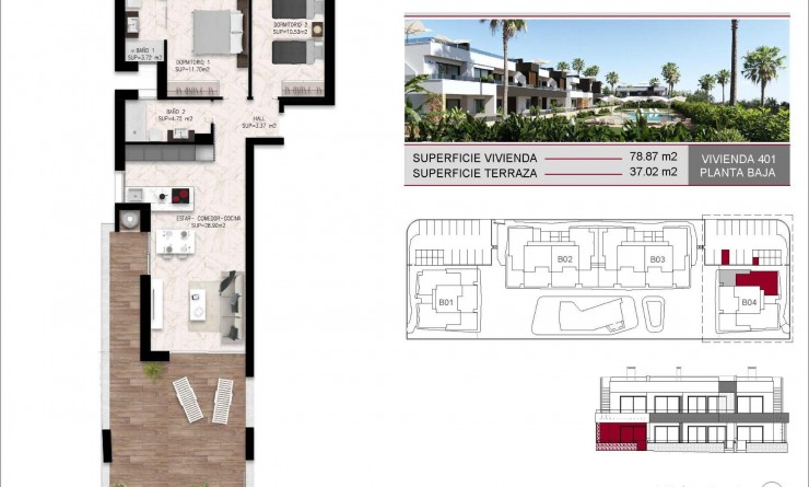 Nieuwbouw woningen - Bungalow - Rojales - Lo Marabú