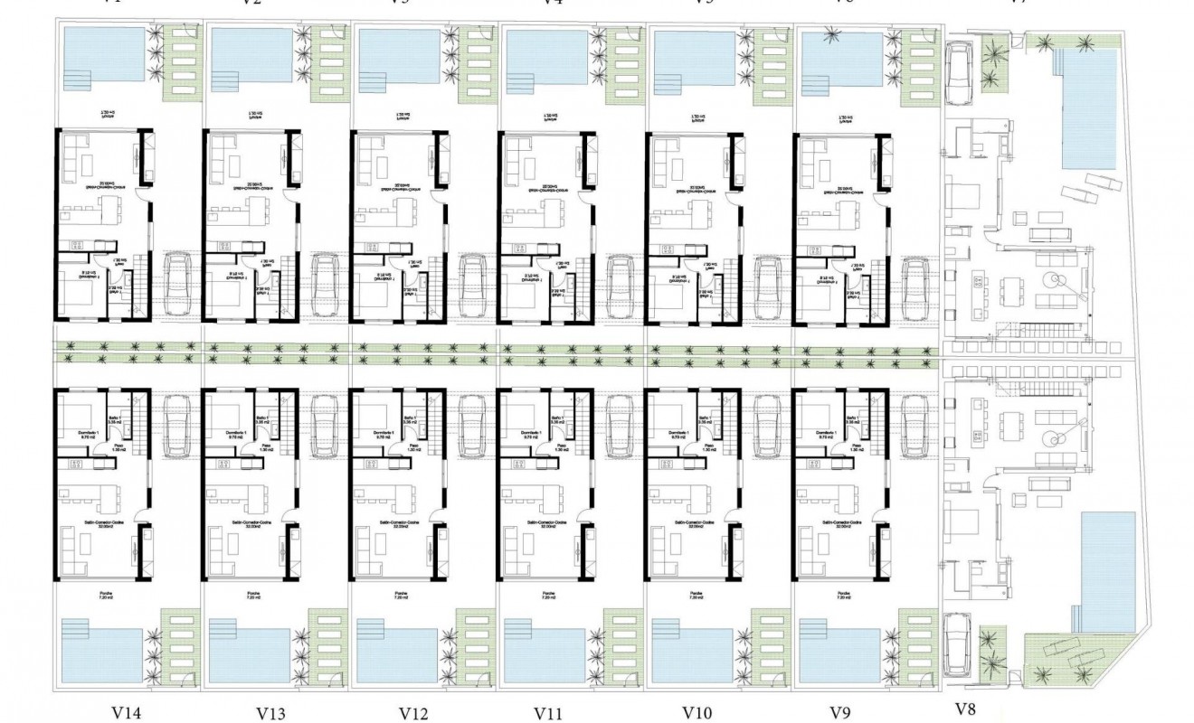 Nieuwbouw woningen - Villa - San Javier - Parque de los leones