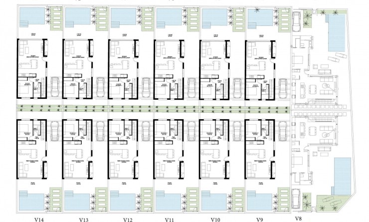 Nieuwbouw woningen - Villa - San Javier - Parque de los leones