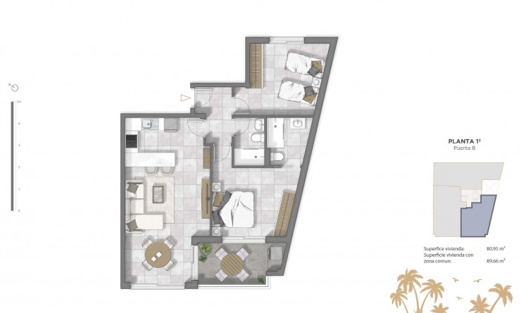 Nieuwbouw woningen - Appartement - Guardamar del Segura - Pueblo