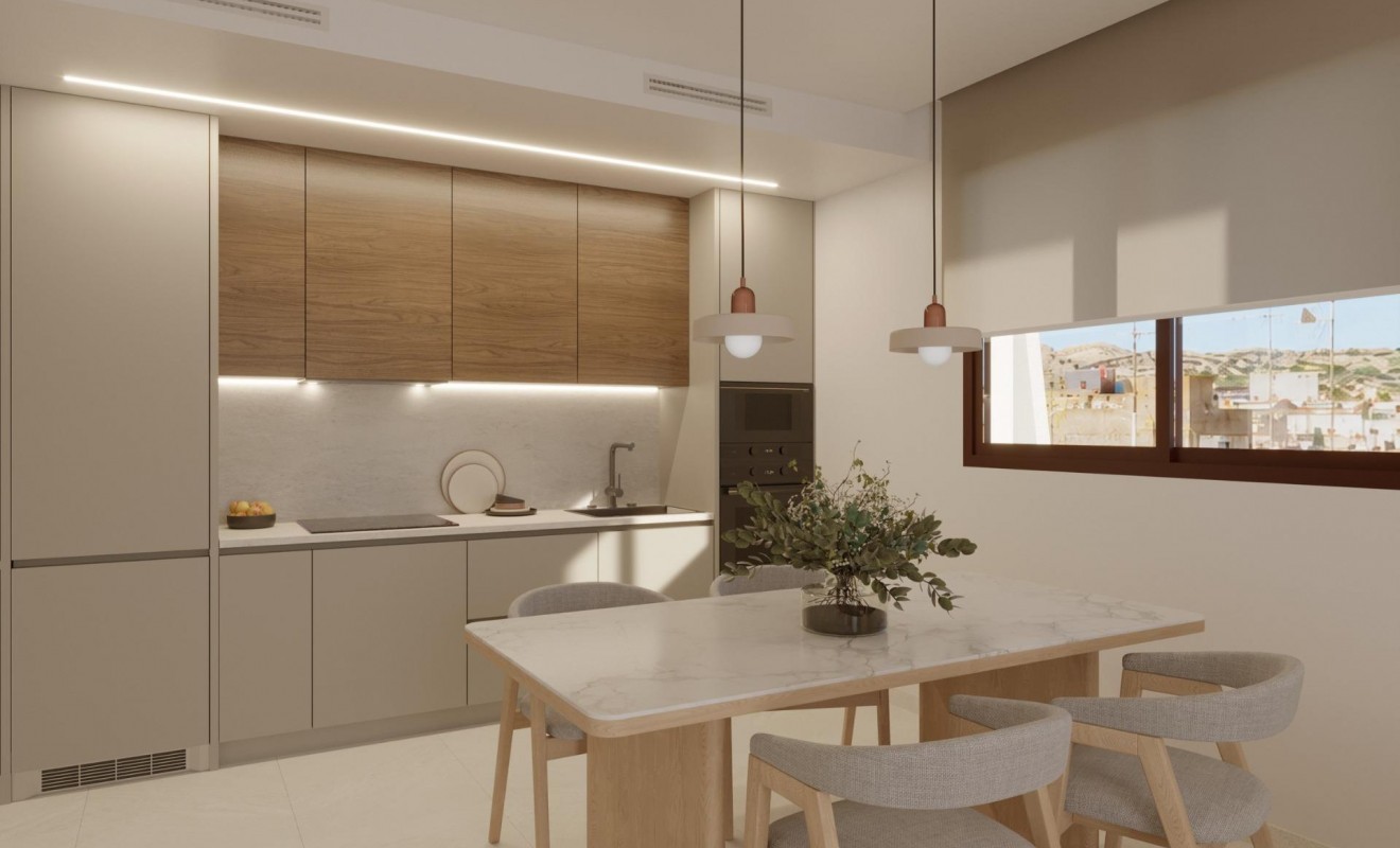 Nieuwbouw woningen - Appartement - Santa Pola - Centro