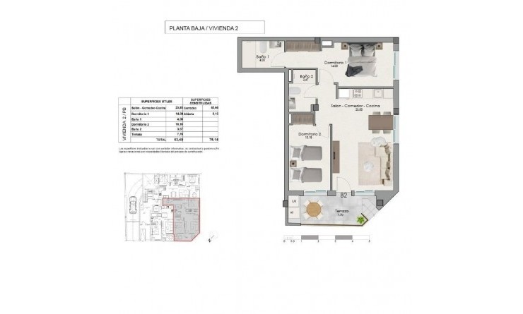 Nieuwbouw woningen - Appartement - Santa Pola - Centro