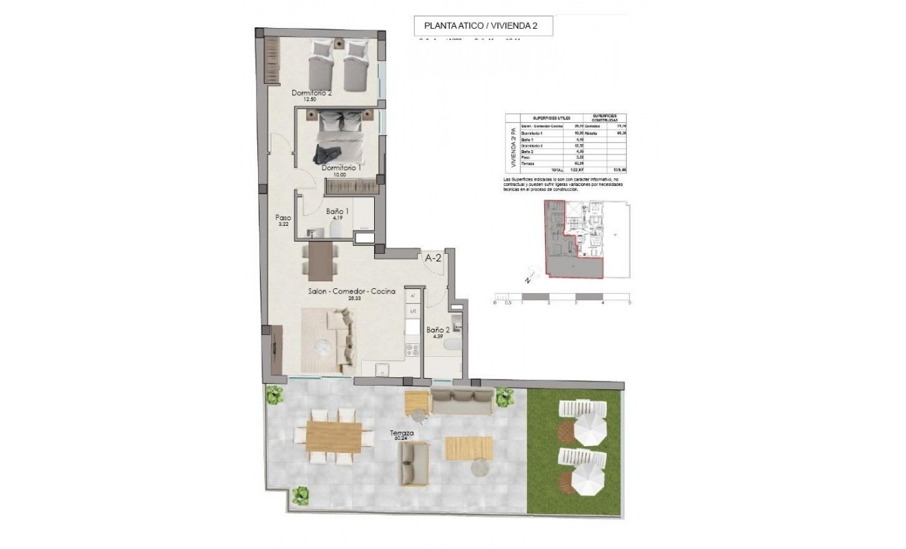 Nieuwbouw woningen - Penthouse - Santa Pola - Centro