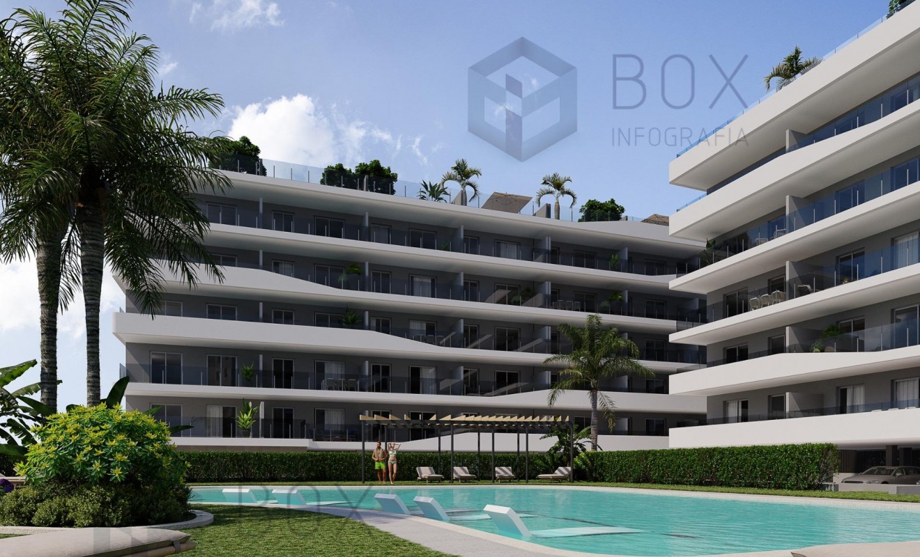 Nieuwbouw woningen - Appartement - Santa Pola - Playa Tamarit