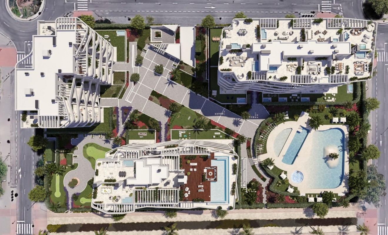 Nieuwbouw woningen - Appartement - Villajoyosa - Playa del Torres