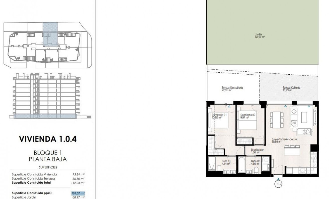 Nieuwbouw woningen - Appartement - Villajoyosa - Playa del Torres