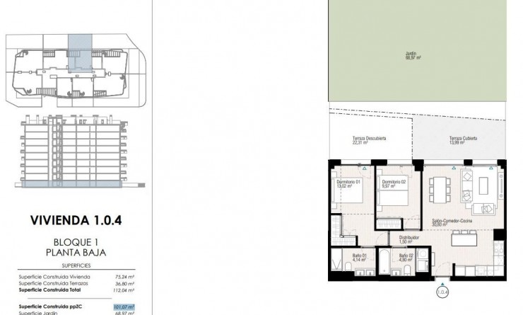 Nieuwbouw woningen - Appartement - Villajoyosa - Playa del Torres