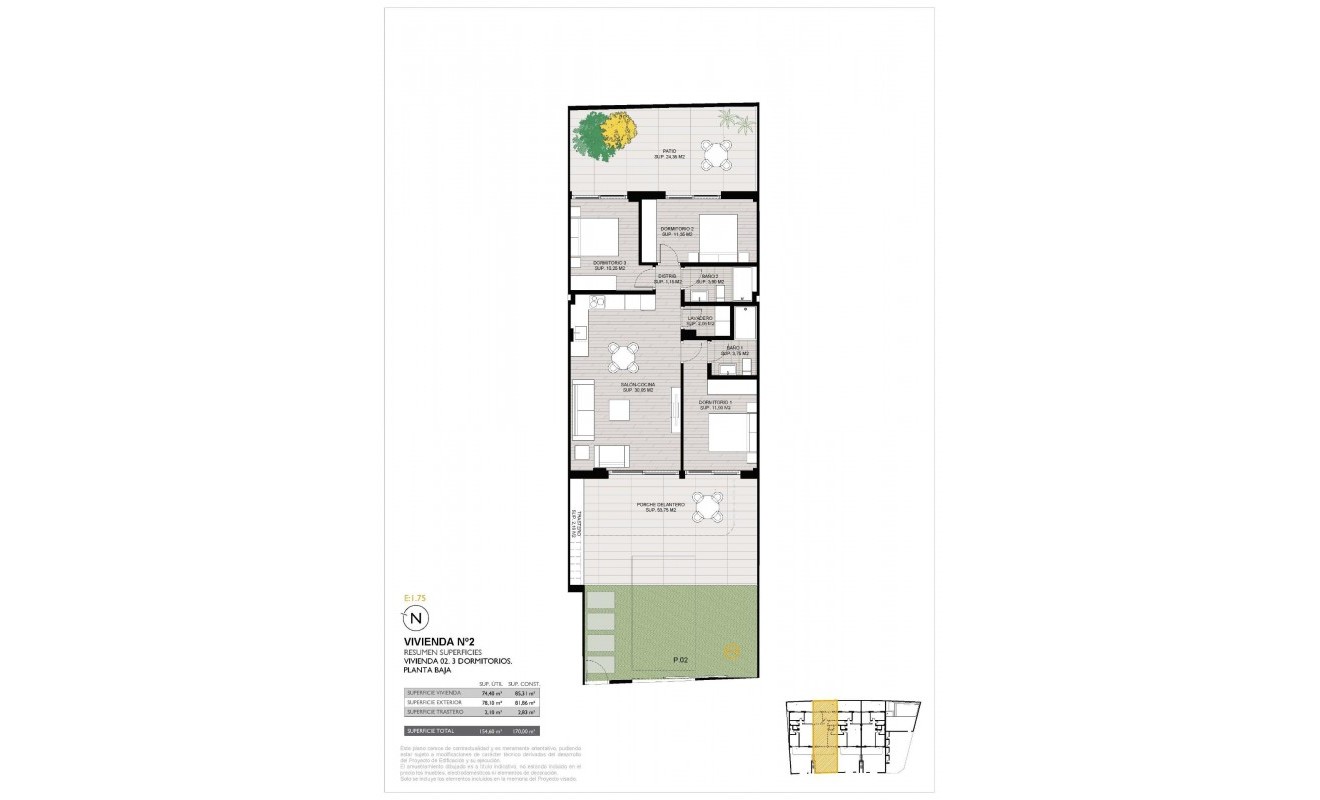 Nieuwbouw woningen - Bungalow - San Pedro del Pinatar - Los Cuarteros