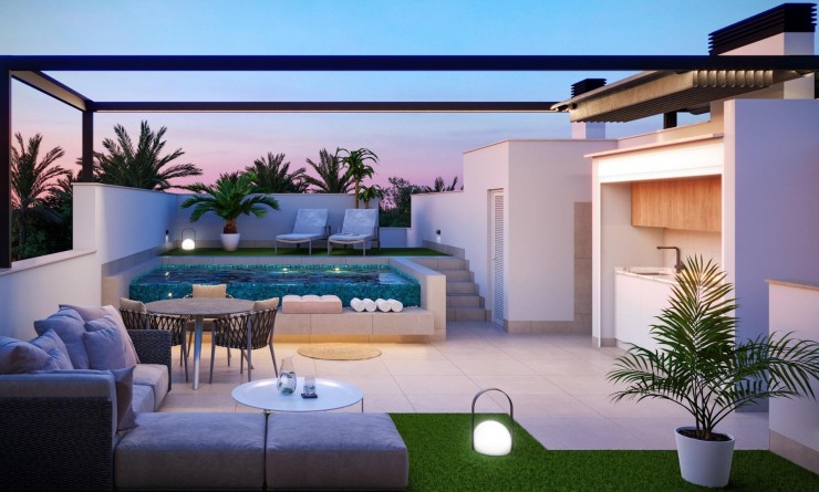 Nieuwbouw woningen - Bungalow - Pilar de la Horadada - pueblo