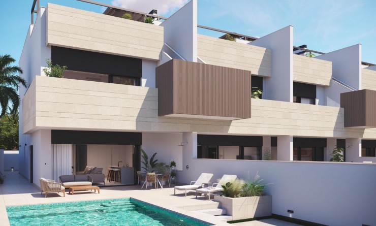 Nieuwbouw woningen - Bungalow - Pilar de la Horadada - pueblo