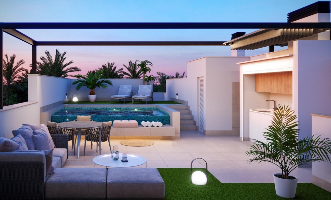 Nieuwbouw woningen - Bungalow - Pilar de la Horadada - pueblo