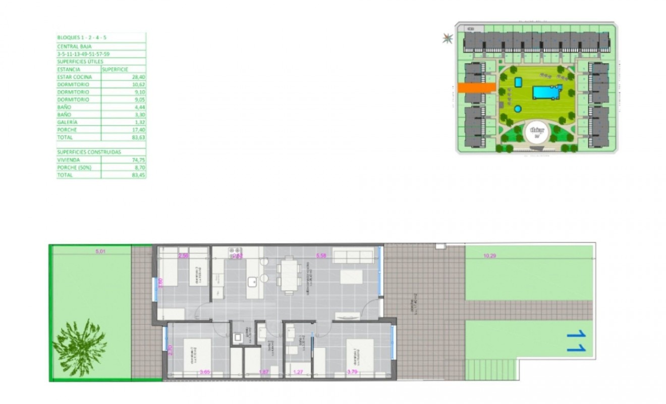 New Build - Apartment - Pilar de La Horadada