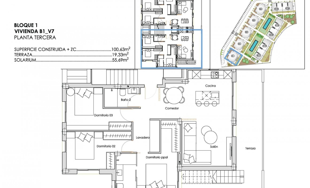 Nieuwbouw woningen - Penthouse - Torre Pacheco - Santa Rosalia Lake And Life Resort