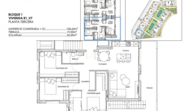 Nieuwbouw woningen - Penthouse - Torre Pacheco - Santa Rosalia Lake And Life Resort
