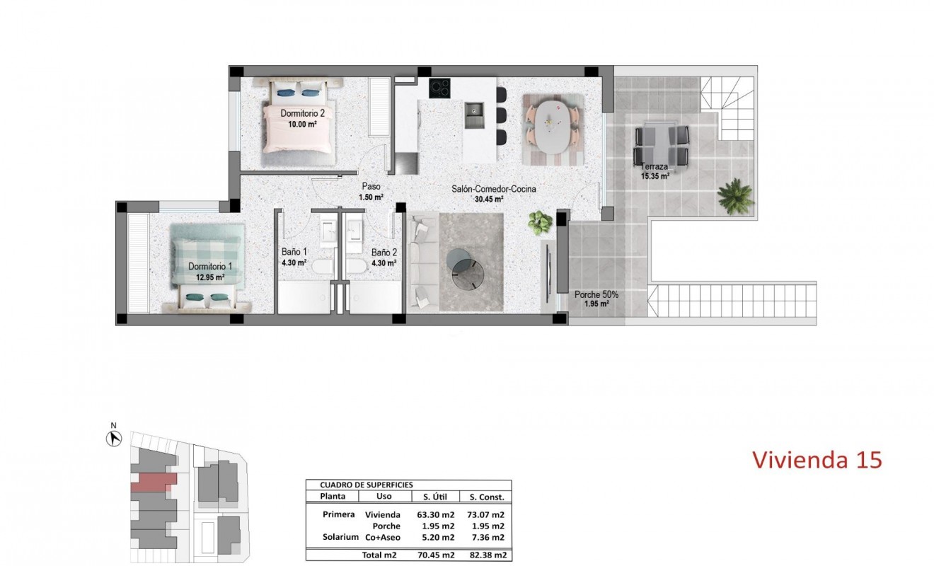 New Build - Bungalow - Pilar de la Horadada - pueblo