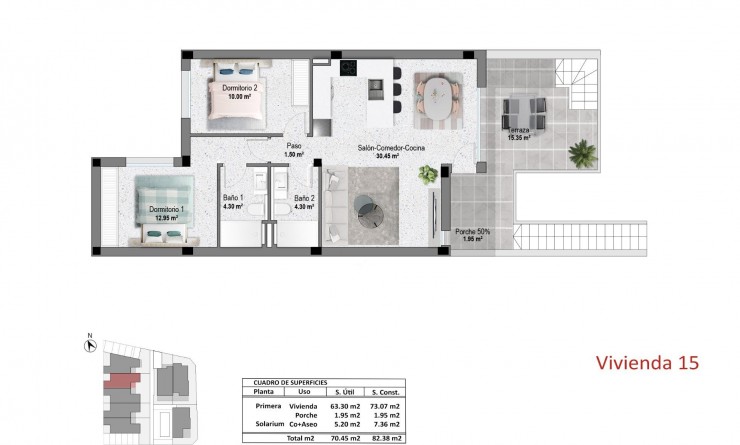 New Build - Bungalow - Pilar de la Horadada - pueblo