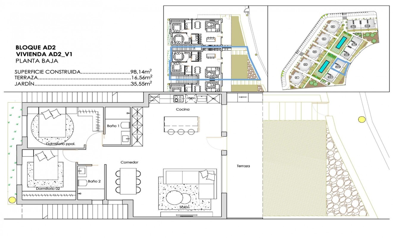Nieuwbouw woningen - Bungalow - Torre Pacheco - Santa Rosalia Lake And Life Resort